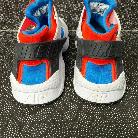 Nike Air Huarache Sneakers US 9 Red/White/Blue Athletic Shoes - Picture 6 of 9
